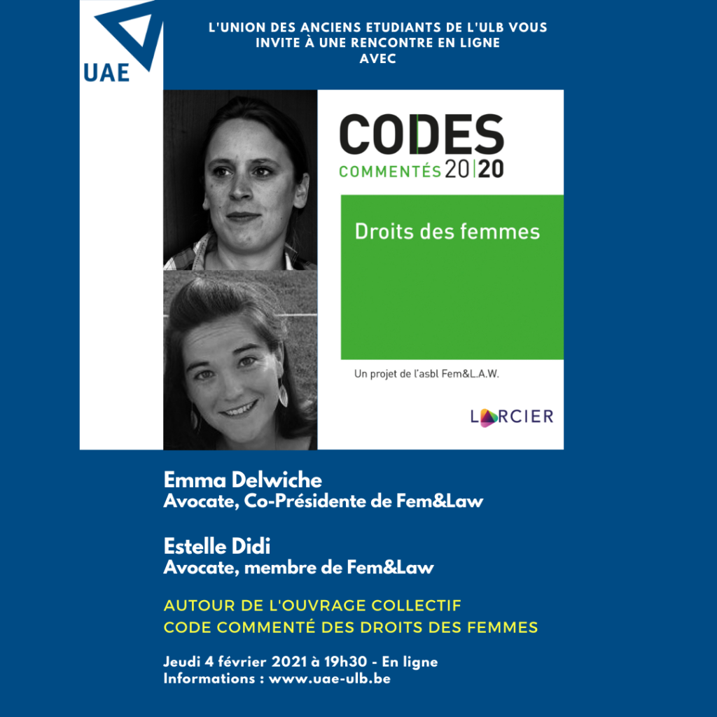 Emma Delwiche et Estelle Didi - Code des droits des femmes
