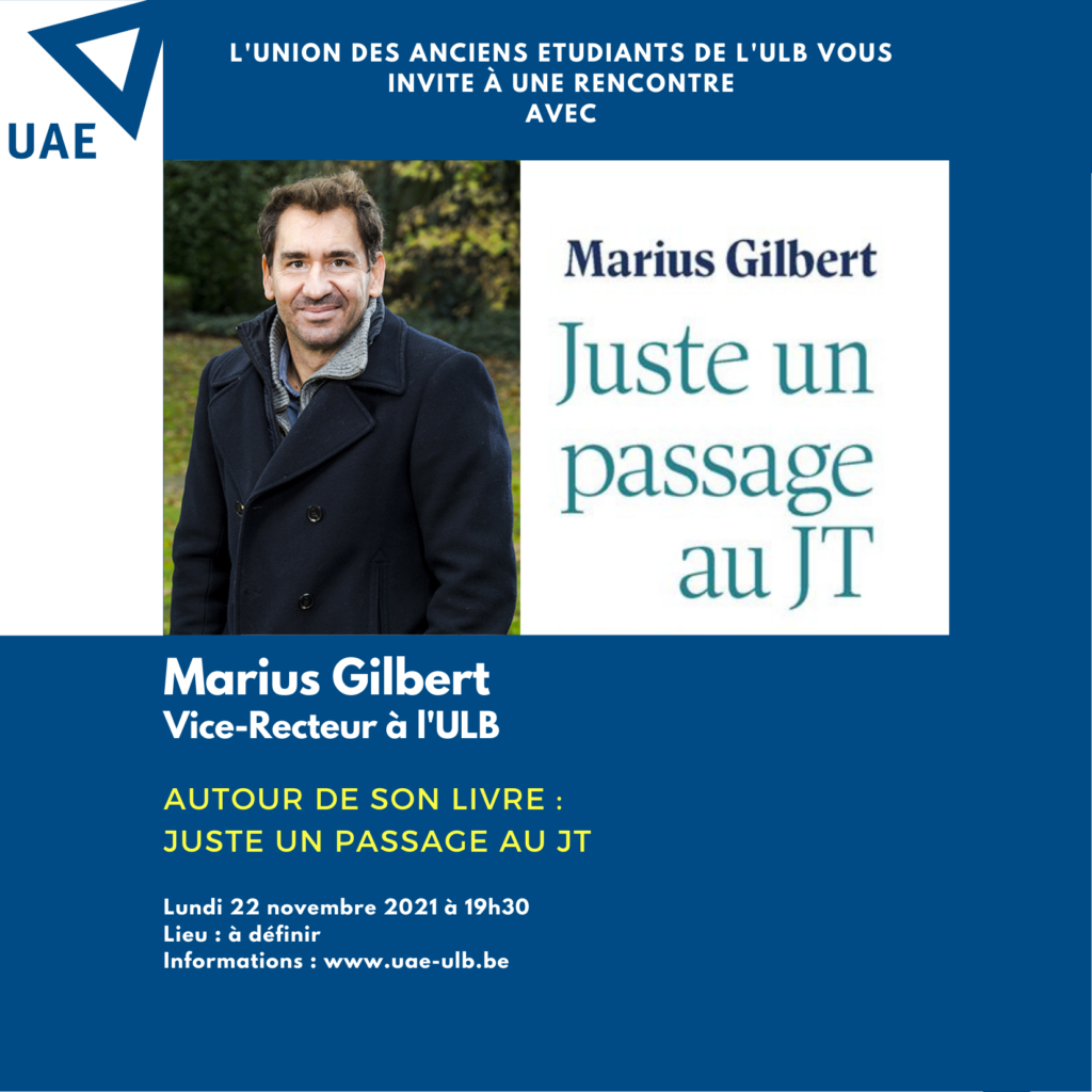 Marius Gilbert - Juste un passage au JT